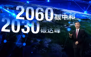 【中国正在说2021】李俊峰：碳达峰碳中和，中国发展转型的机遇与挑战