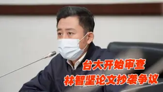 台大开始审查林智坚论文抄袭争议，当事人却跑选举行程不出席
