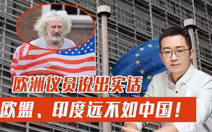 欧盟联合印度对付中国？欧洲议员说出大实话，“你们远不如他”