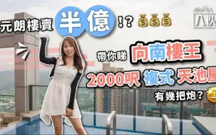 入伙丨元朗楼卖半亿？带你看向南楼王，2000呎复式天池屋有多“超值”