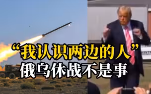 “我认识两边的人”，一天之内让普京和泽连斯基握手言和