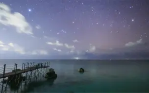 如梦如幻！海南赵述岛的星空