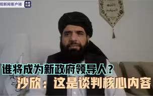 谁将成为新政府领导人？沙欣：这是谈判核心内容