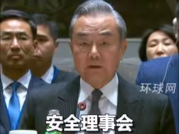王毅主持联合国安理会巴以问题会议