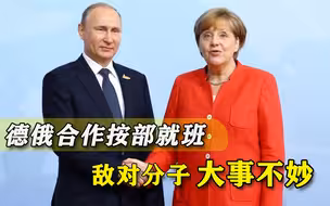 眼看俄罗斯德国合作顺利，两大反俄先锋陷入惊慌：美国该出手了