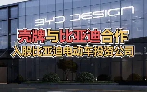 壳牌与比亚迪合作，入股比亚迪电动车投资公司