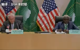 美国国务卿蒂勒森诋毁中国 非盟主席当场反驳