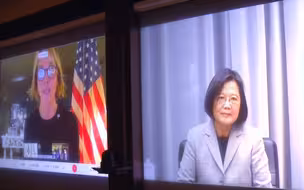 蔡英文和要下台的美国官员视个频就能“参与联合国”？想太多！