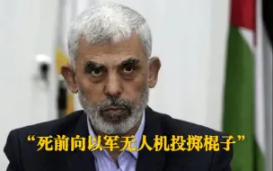 以色列称已打死哈马斯领导人辛瓦尔， 并公布其生前最后画面：向以军无人机投掷棍子。