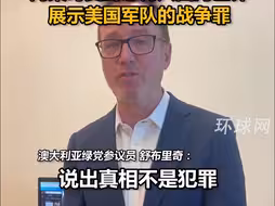 澳绿党参议员发声：阿桑奇根本就不应被控间谍罪，不应被迫达成协议，阿桑奇受到惩罚只因向世界展示美国军队的战争罪