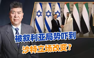 被叙利亚局势吓到，沙特立场改变？关键时刻，伊朗看向中国