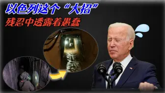 以色列准备了一个“大招”，残忍中透露着愚蠢，拜登恐怕头很痛