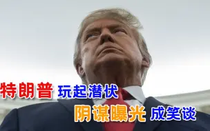 丢人丢大了！特朗普卧底被一脚踢开，大选前就已布局