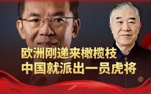 欧洲刚递来橄榄枝，中国就派出一员虎将，国际秩序将迎来新变化