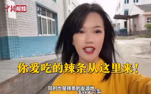 小新的vlog：探访湖南平江辣条新产业！