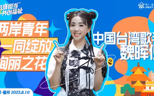 中国台湾歌手魏晖倪：两岸青年一同绽放绚丽之花