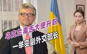 乌克兰毒舌大使升职，一举变成副外长，朔尔茨再度遭怼