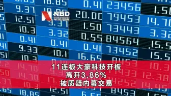 大豪科技开板后再度封板，回应内幕交易质疑