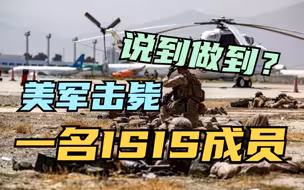 美国军方击毙一名极端组织成员