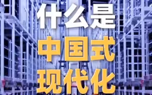 一段视频了解什么是中国式现代化