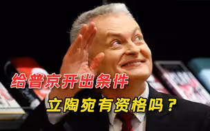 失去理智了？立陶宛给普京开出四个条件：做到就能和欧盟恢复对话