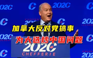 只为大选，加拿大反对党炒作对华议题，竞选纲领31次提到中国
