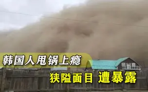 沙尘暴也需要溯源了？韩国人竟拿风沙诋毁中国，官方带头撒谎