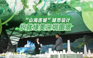 “山海连城”城市设计织就绿美深圳图景
