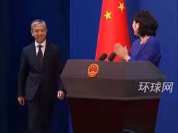 汪文斌履新，候任驻柬埔寨大使，回顾汪文斌首次亮相蓝厅