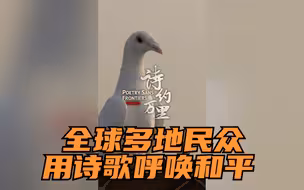 全球多地民众用诗歌呼唤和平| 我在全世界为你读诗