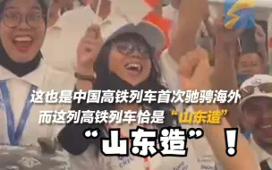 雅万高铁正式启用！高铁列车是咱“山东造”
