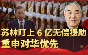 中国国防部长二次到访越南，苏林盯上6亿无偿援助，重申对华优先