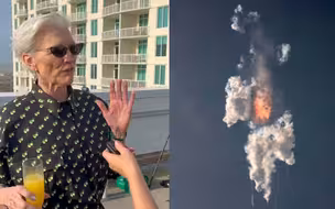 目睹“星舰”爆炸后，马斯克母亲称很开心：这让我想起了首次发射