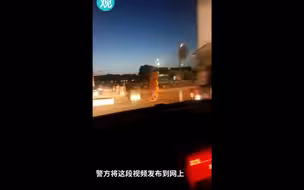 警察半夜追“恐龙”全程大笑不止：它可跑得真快