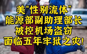 美“性别流体”副助理部长机场盗窃面临五年监禁！