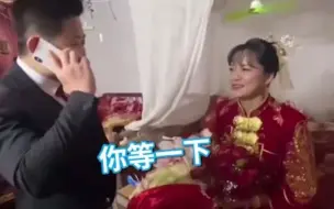 真抽空结婚！新郎结婚接到订单跑去送货：忙着赚钱 忙着幸福