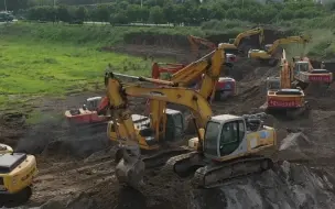 10万立方米储备工程土火速运往天津防汛一线