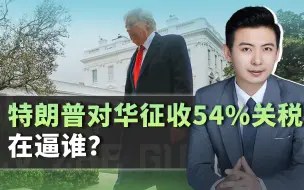 特朗普对华征收54%关税，美国进入紧急状态，这是在逼谁？