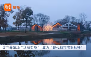 废弃养殖场“华丽变身”，成为“现代都市农业标杆”！