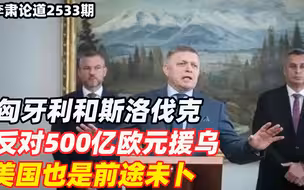 李肃：匈牙利和斯洛伐克反对500亿欧元援乌，美国也是前途未卜