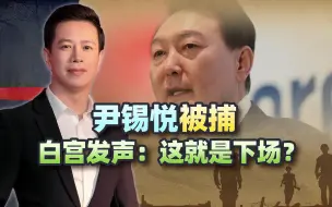 尹锡悦被捕，白宫发声：这就是下场？关键时刻给韩国人吃个定心丸