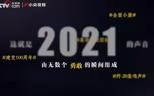 2021年度声音凝聚磅礴力量
