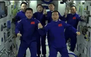 太空会师！中国空间站永远值得期待！
