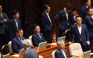韩国国会上演票决对抗！同天通过总理罢免案和李在明拘捕案